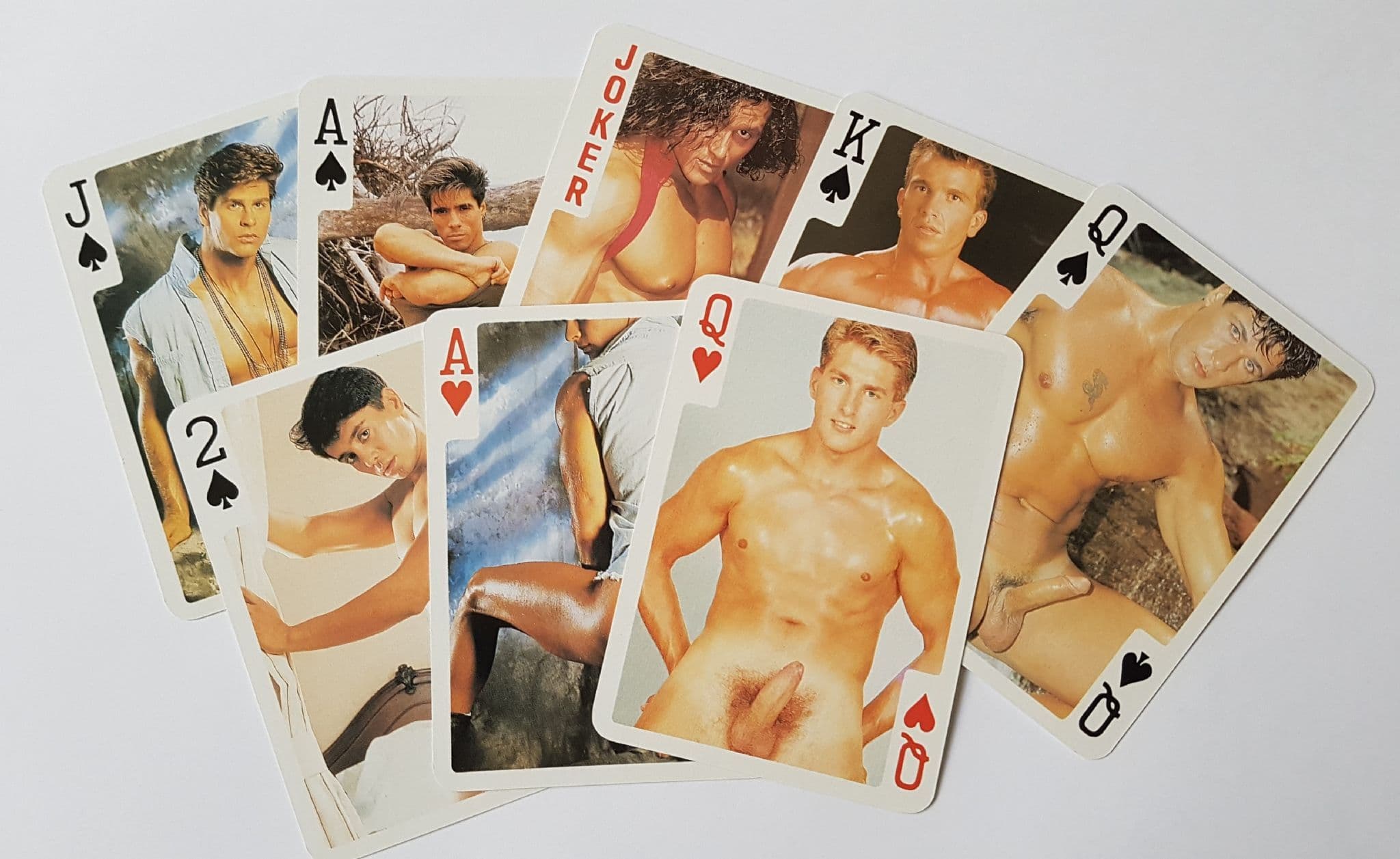 Gay Male Playing  Cards