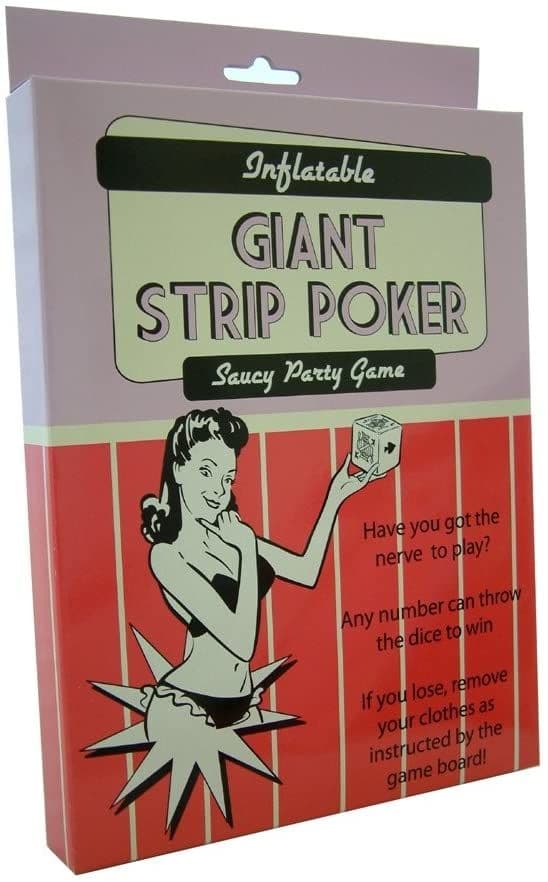 Inflatable Giant Strip Poker Game