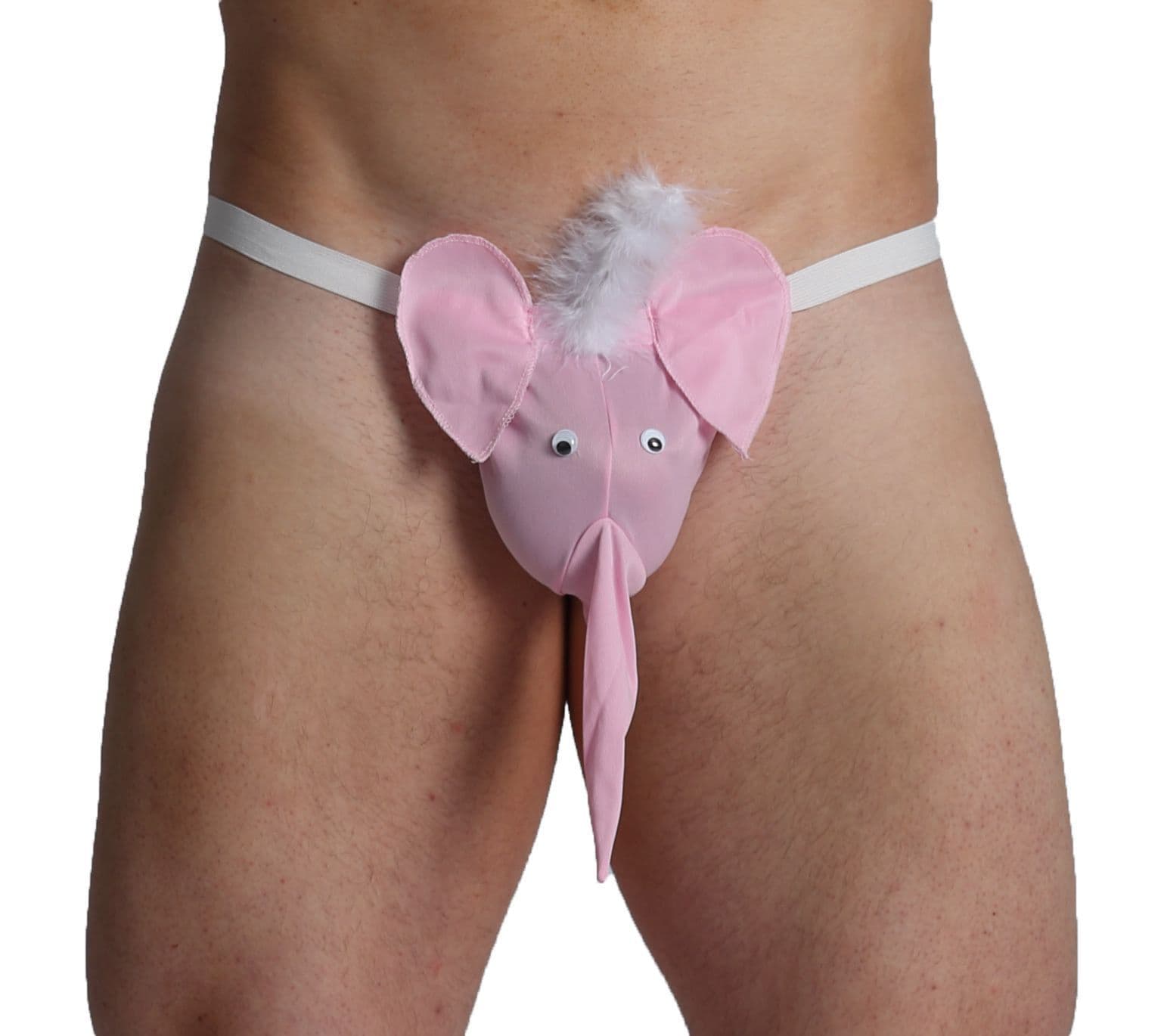 Mens Novelty 'Elephant' Pouch Pink MP229