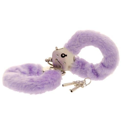 Toy Joy Furry Fun Cuffs - Purple